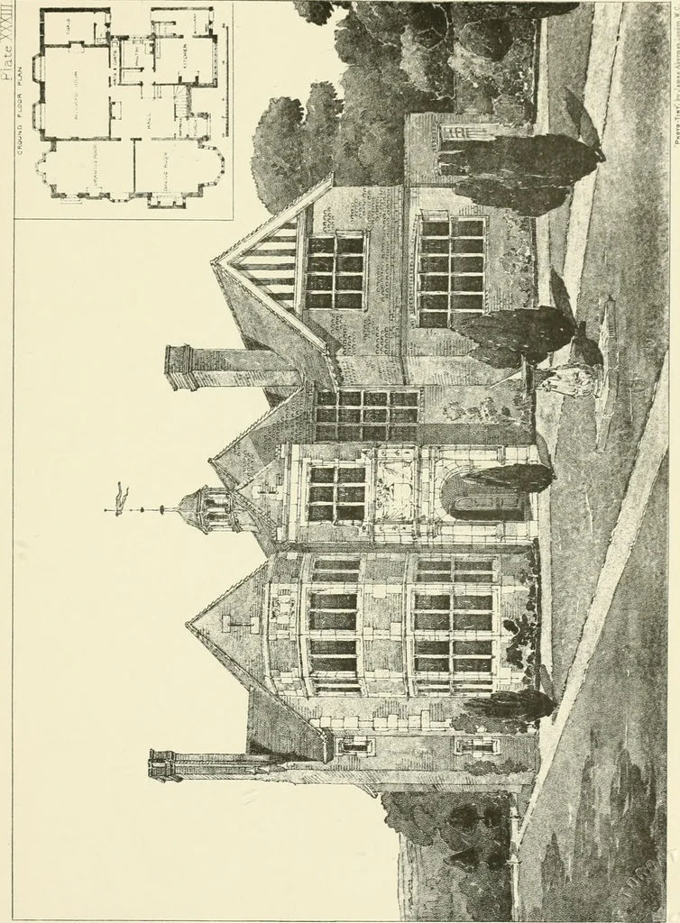 An illustration from Bungalows and country residences; a series of designs, and examples of executed works, 1901, leaf 78