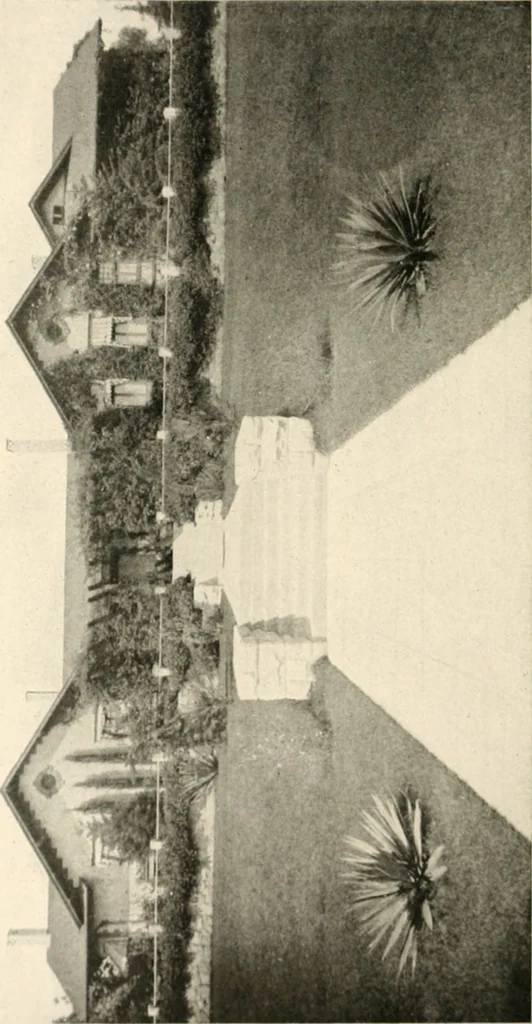 An illustration from Bungalows; their design, construction and furnishing, with suggestions also for camps, summer homes and cottages of similar character, 1911, leaf 103