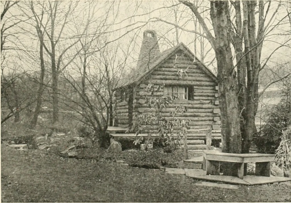 An illustration from Bungalows; their design, construction and furnishing, with suggestions also for camps, summer homes and cottages of similar character, 1911, leaf 118