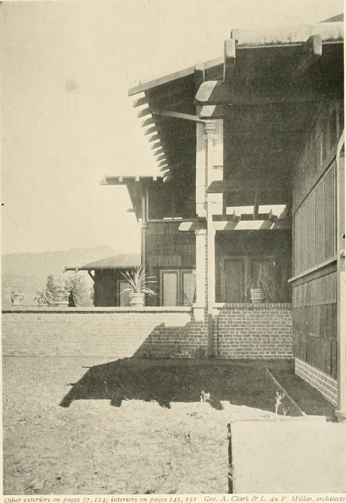 An illustration from Bungalows; their design, construction and furnishing, with suggestions also for camps, summer homes and cottages of similar character, 1911, leaf 132