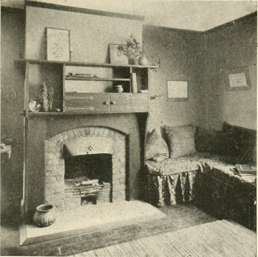 An illustration from Bungalows; their design, construction and furnishing, with suggestions also for camps, summer homes and cottages of similar character, 1911, leaf 164