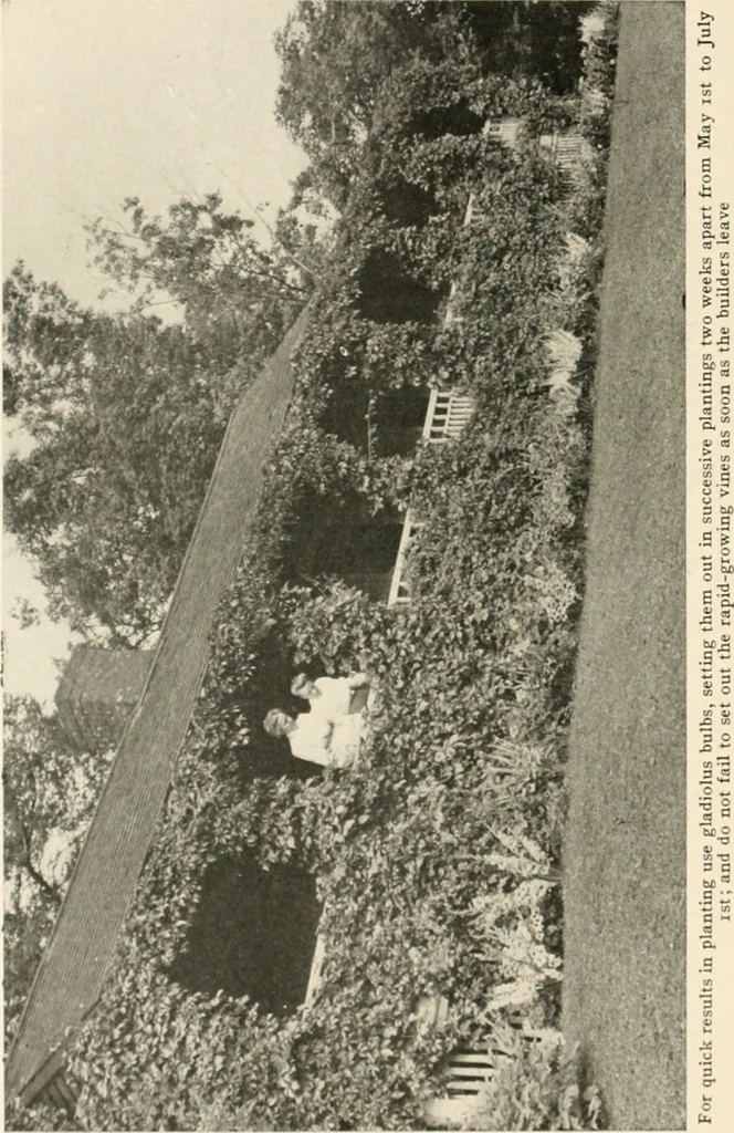 An illustration from Bungalows; their design, construction and furnishing, with suggestions also for camps, summer homes and cottages of similar character, 1911, leaf 191