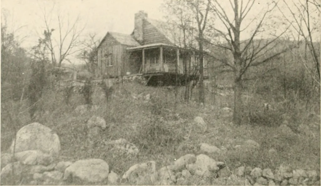 An illustration from Bungalows; their design, construction and furnishing, with suggestions also for camps, summer homes and cottages of similar character, 1911, leaf 23
