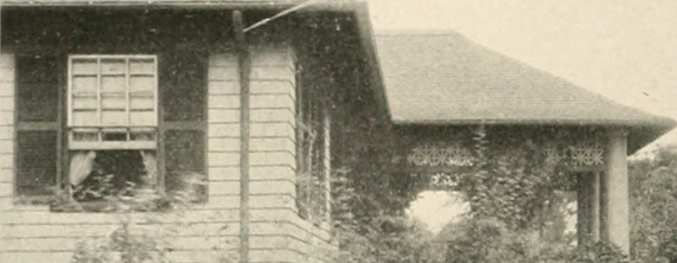 An illustration from Bungalows; their design, construction and furnishing, with suggestions also for camps, summer homes and cottages of similar character, 1911, leaf 47
