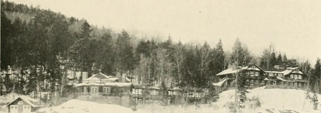 An illustration from Bungalows; their design, construction and furnishing, with suggestions also for camps, summer homes and cottages of similar character, 1911, leaf 56