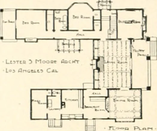 An illustration from Bungalows; their design, construction and furnishing, with suggestions also for camps, summer homes and cottages of similar character, 1911, leaf 87