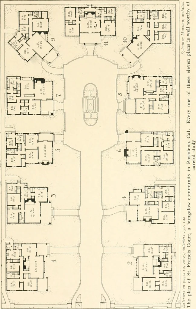 An illustration from Bungalows; their design, construction and furnishing, with suggestions also for camps, summer homes and cottages of similar character, 1911, leaf 94