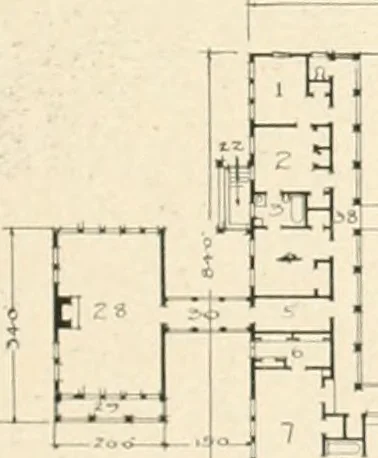 An illustration from Bungalows; their design, construction and furnishing, with suggestions also for camps, summer homes and cottages of similar character, 1911, leaf 96