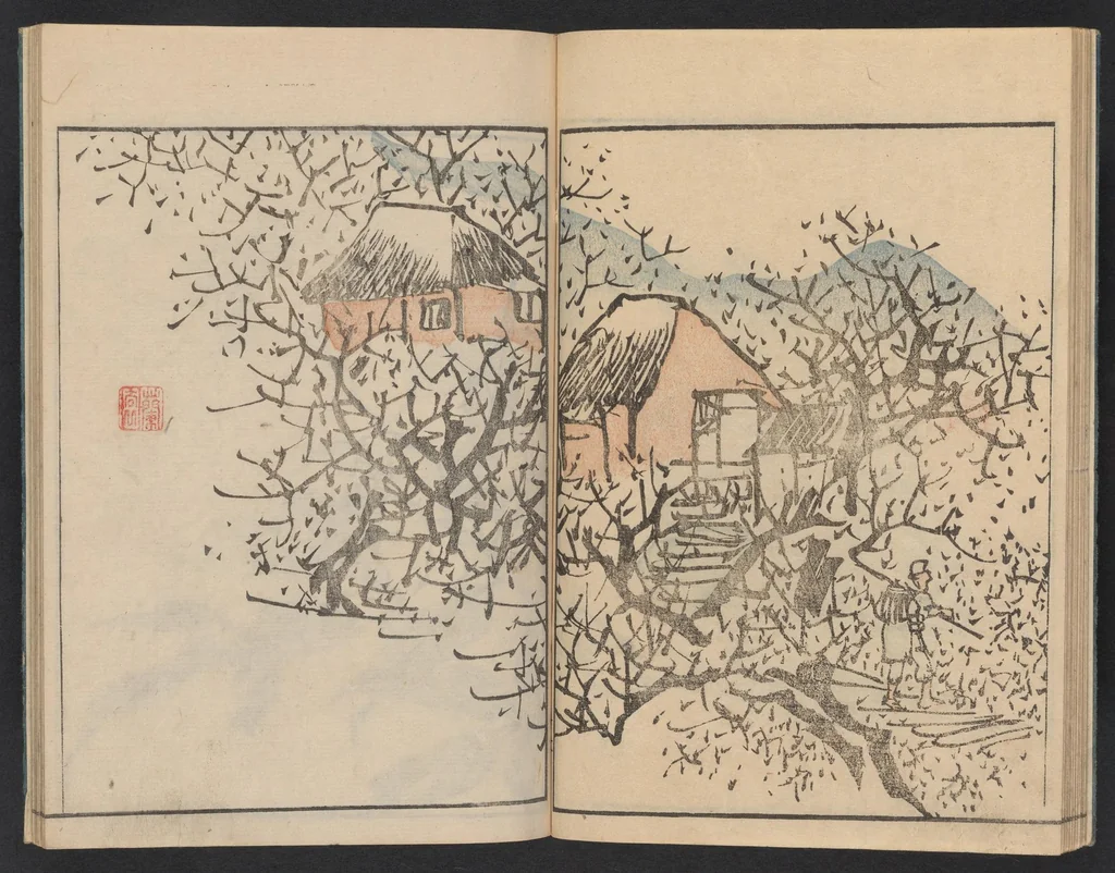 An illustration from Bunpō gafu : zen, 1807, leaf 20
