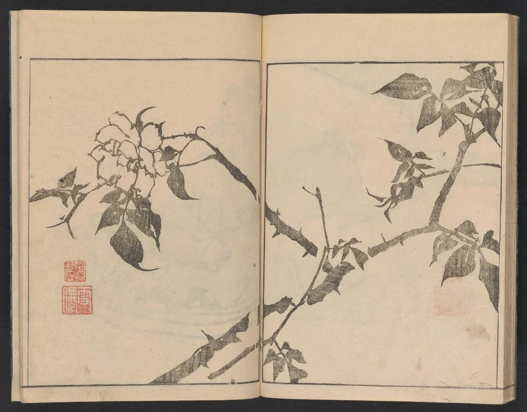 An illustration from Bunpō gafu : zen, 1807, leaf 29