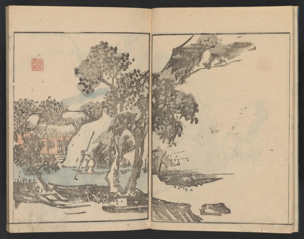 An illustration from Bunpō gafu : zen, 1807, leaf 5
