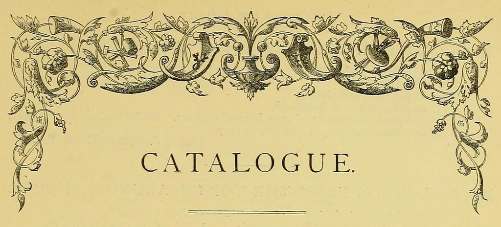 An illustration from [Burlington club catalogues, 1868-1896, 1868, leaf 99