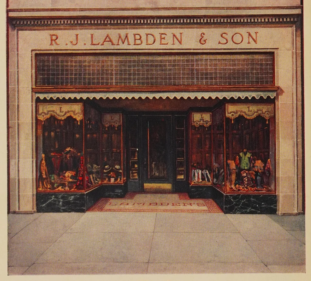 An illustration from The business of buying a store front, 1920, leaf 20