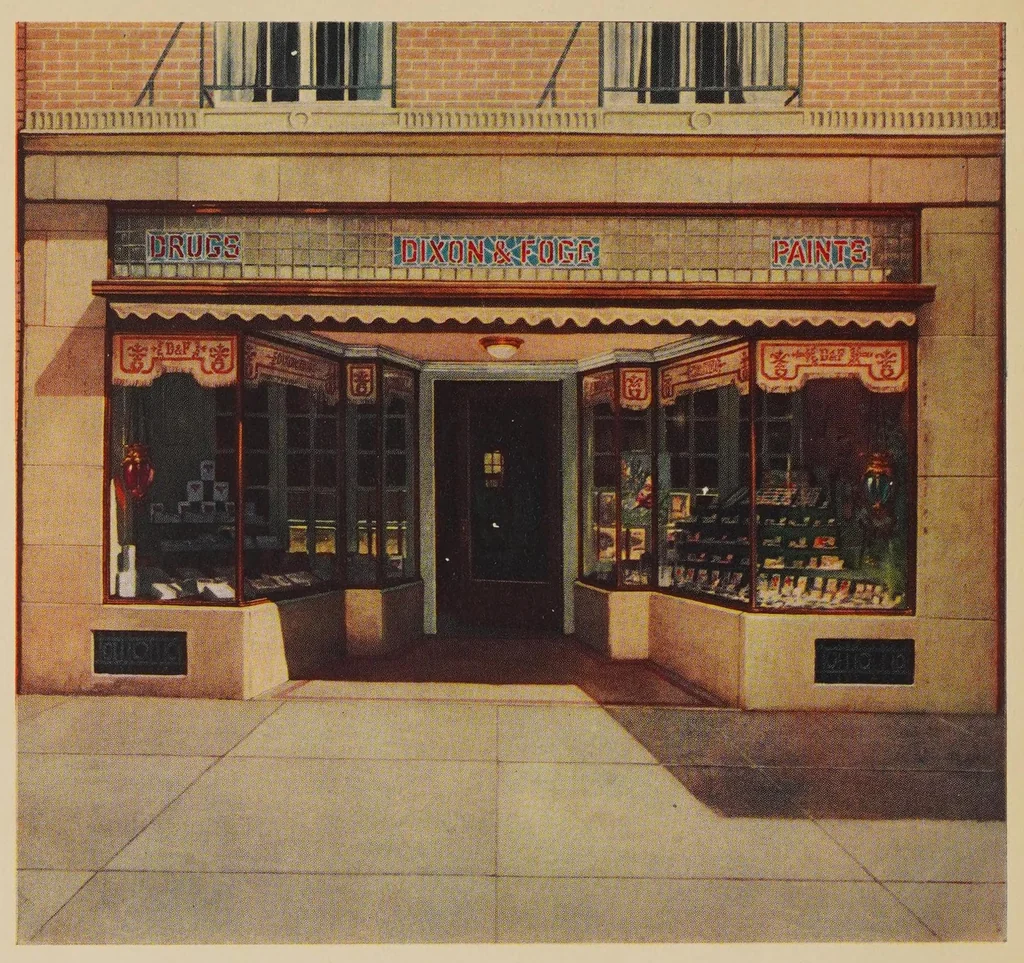 An illustration from The business of buying a store front, 1920, leaf 24