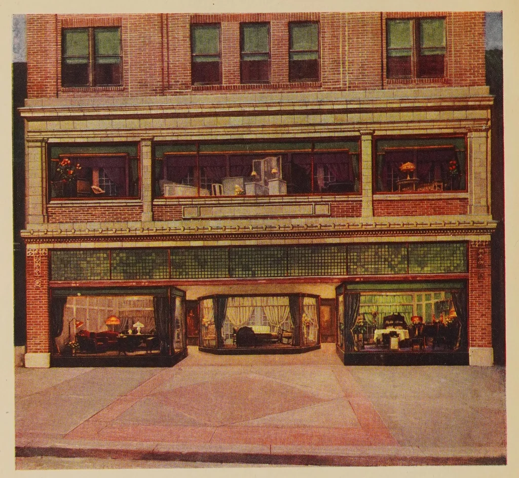 An illustration from The business of buying a store front, 1920, leaf 26