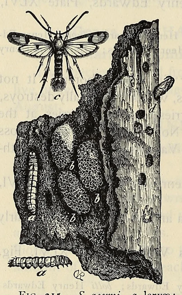 An illustration from The butterfly book; a popular guide to a knowledge of the butterflies of North America, 1914, leaf 1194