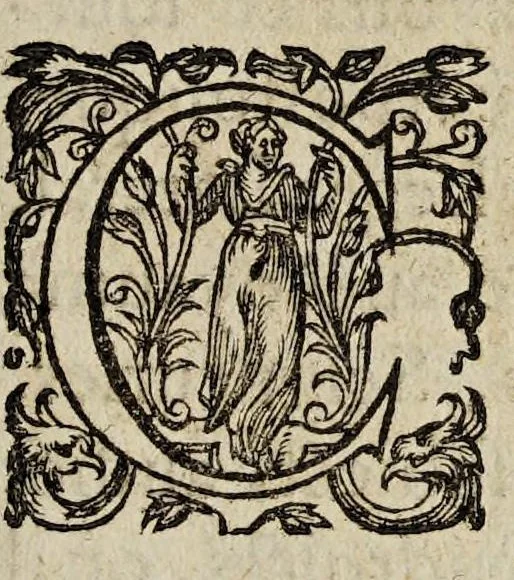 An illustration from Bvlle de N.S. Pere le Pape, Clement VIII. contenant les facultez donnees à Monseigneur l'illustrissime & reuerendissime Cardinal de Plaisance, legat apostolique au royaume de France., 1592, leaf 3