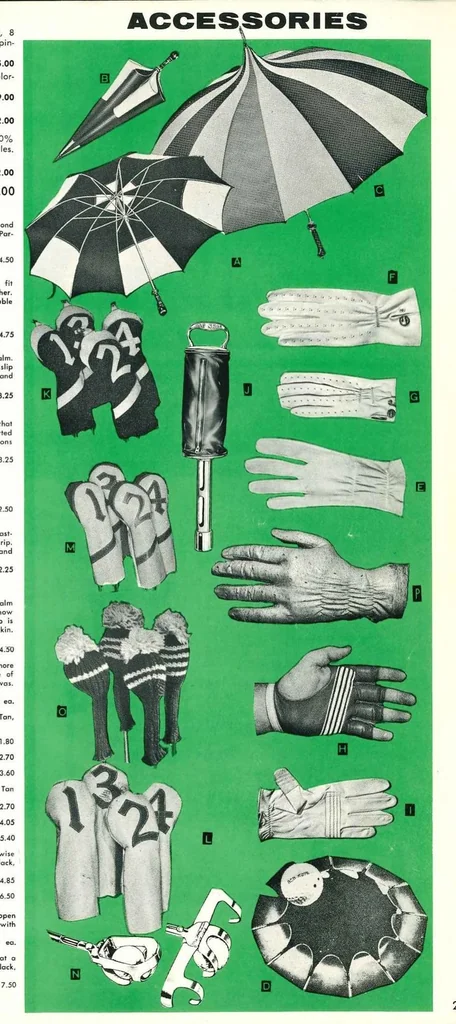 An illustration from B&W Golf Equipment 1966, 1966, leaf 11