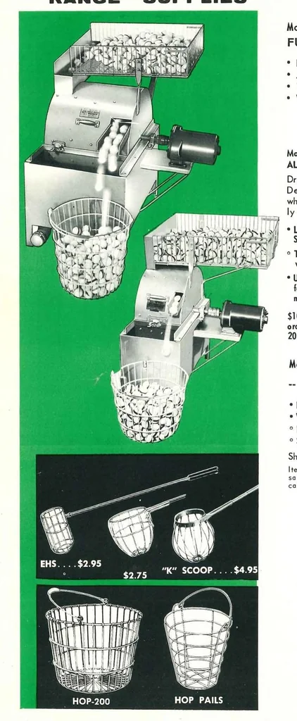 An illustration from B&W Golf Equipment 1966, 1966, leaf 2