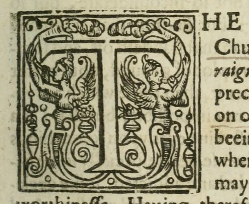 An illustration from Certaine considerations touching the better pacification and edification of the Churchof England .., 1604, leaf 13