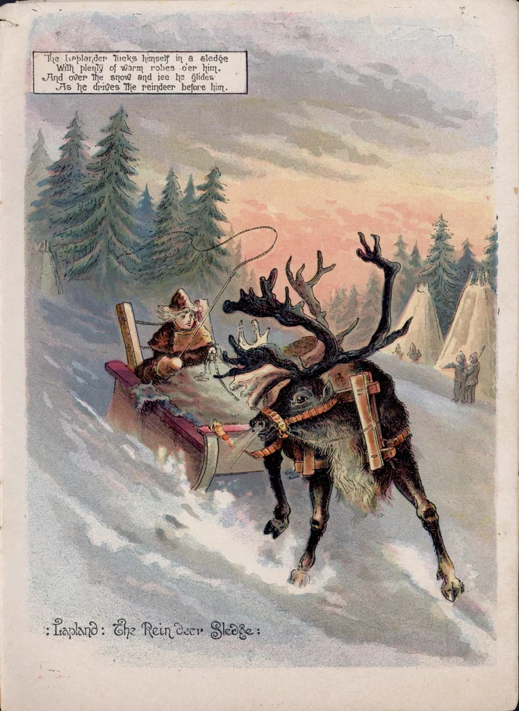 An illustration from By Land & Water children's book (1888), 1888, leaf 10