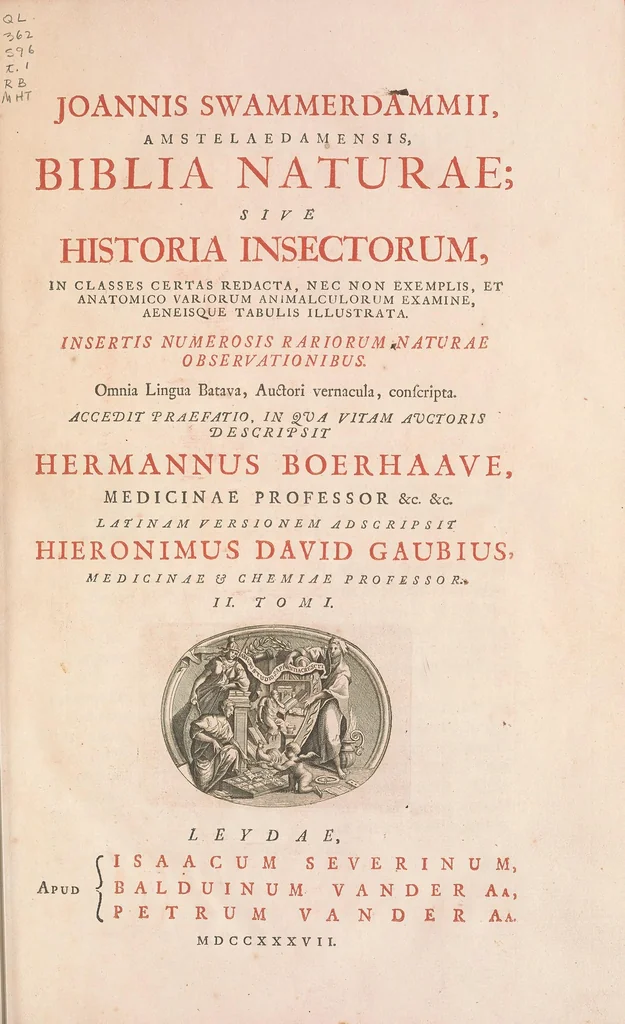 An illustration from Bybel der natuure, 1737, leaf 7