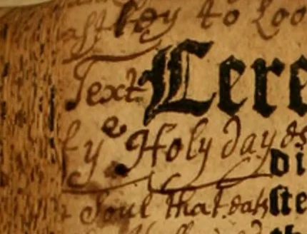 An illustration from The Byble : that is to saye, all the holye Scripture, in whiche are contayned the olde and new Testament : truly and purely translated into Englishe : & now lately with great industry & diligence recognysed .., 1551, leaf 171