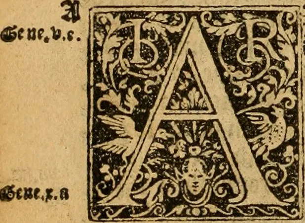 An illustration from The Byble : that is to saye, all the holye Scripture, in whiche are contayned the olde and new Testament : truly and purely translated into Englishe : & now lately with great industry & diligence recognysed .., 1551, leaf 449