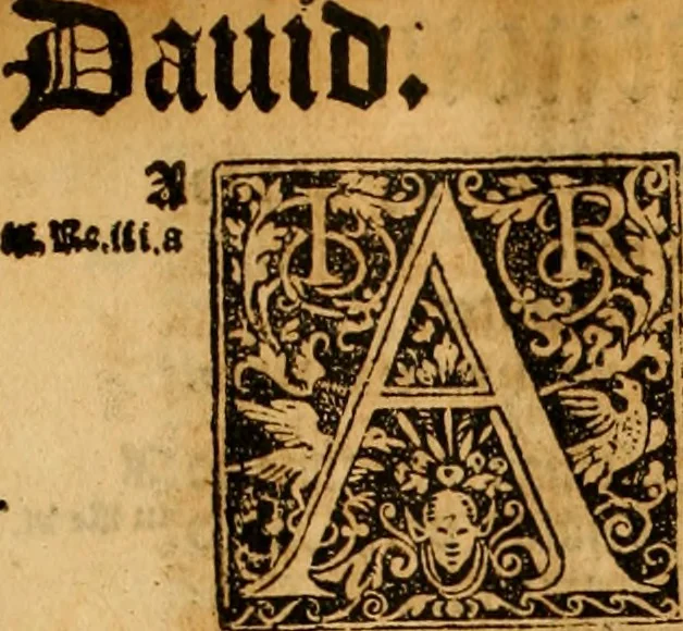 An illustration from The Byble : that is to saye, all the holye Scripture, in whiche are contayned the olde and new Testament : truly and purely translated into Englishe : & now lately with great industry & diligence recognysed .., 1551, leaf 478