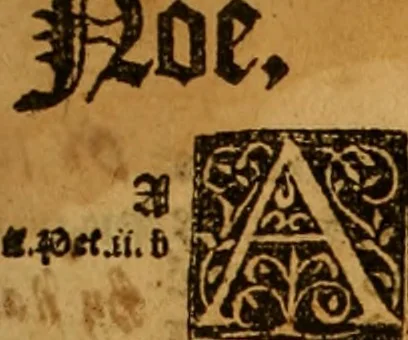 An illustration from The Byble : that is to saye, all the holye Scripture, in whiche are contayned the olde and new Testament : truly and purely translated into Englishe : & now lately with great industry & diligence recognysed .., 1551, leaf 50