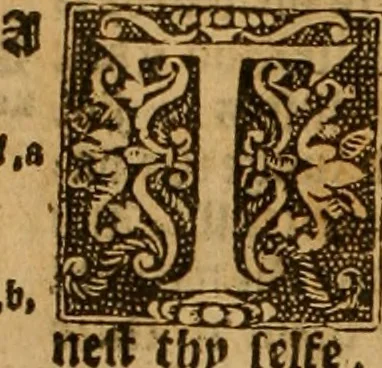 An illustration from The Byble : that is to saye, all the holye Scripture, in whiche are contayned the olde and new Testament : truly and purely translated into Englishe : & now lately with great industry & diligence recognysed .., 1551, leaf 383