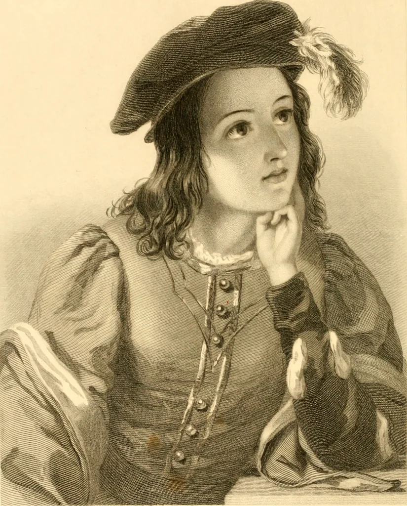 An illustration from The Byron gallery of highly finished engravings, illustrating Lord Byron's works. With selected beauties from his poems. Elucidated by historical and critical notices; together with a sketch of his life, containing important and unpublished matter, 1849, leaf 149