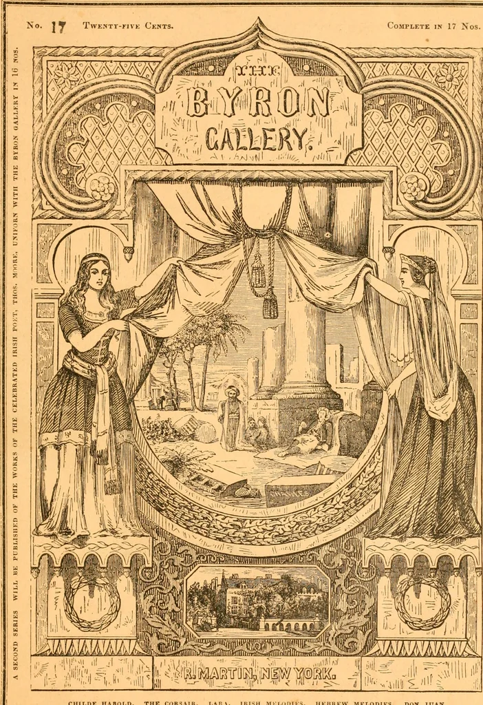 An illustration from The Byron gallery of highly finished engravings, illustrating Lord Byron's works. With selected beauties from his poems. Elucidated by historical and critical notices; together with a sketch of his life, containing important and unpublished matter, 1849, leaf 240