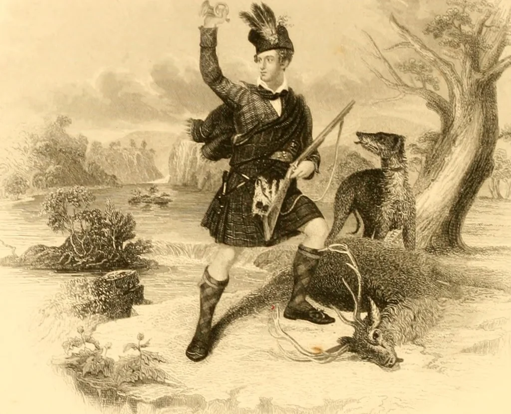 An illustration from The Byron gallery of highly finished engravings, illustrating Lord Byron's works. With selected beauties from his poems. Elucidated by historical and critical notices; together with a sketch of his life, containing important and unpublished matter, 1849, leaf 55
