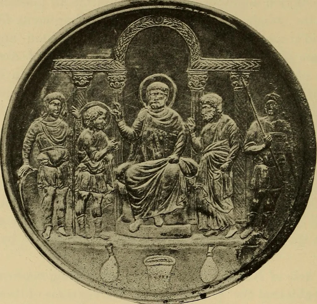 An illustration from Byzantine art and archaeology, 1911, leaf 129