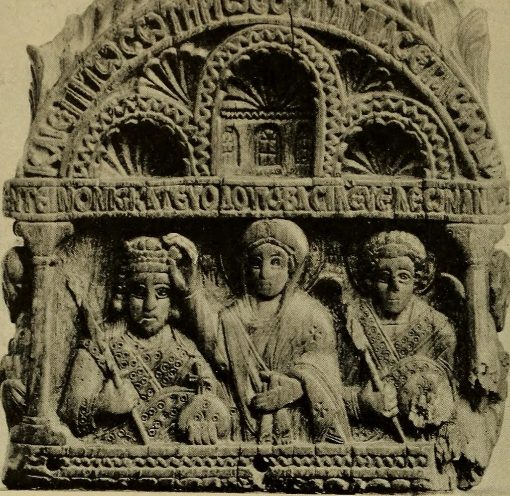 An illustration from Byzantine art and archaeology, 1911, leaf 251