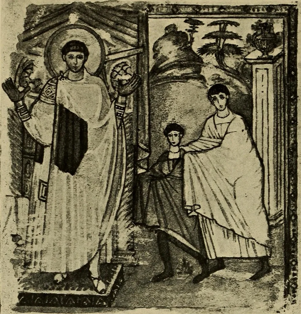 An illustration from Byzantine art and archaeology, 1911, leaf 407