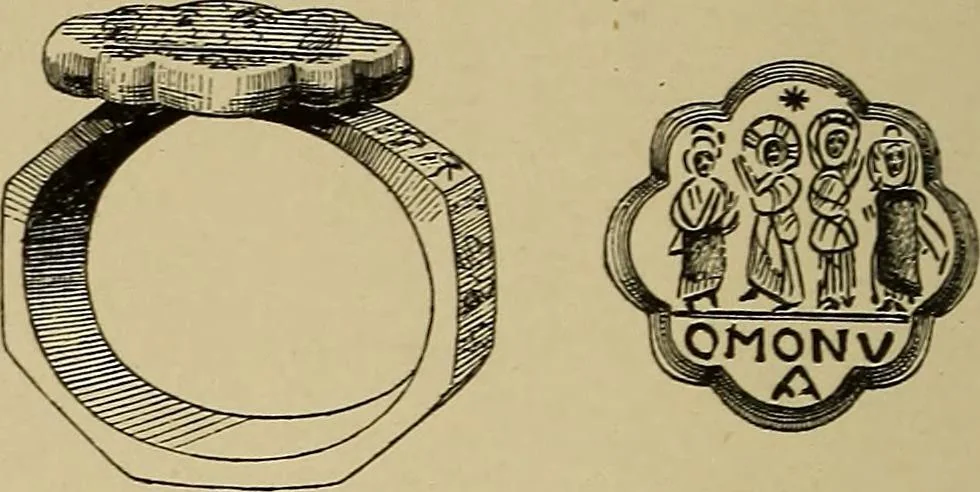 An illustration from Byzantine art and archaeology, 1911, leaf 569