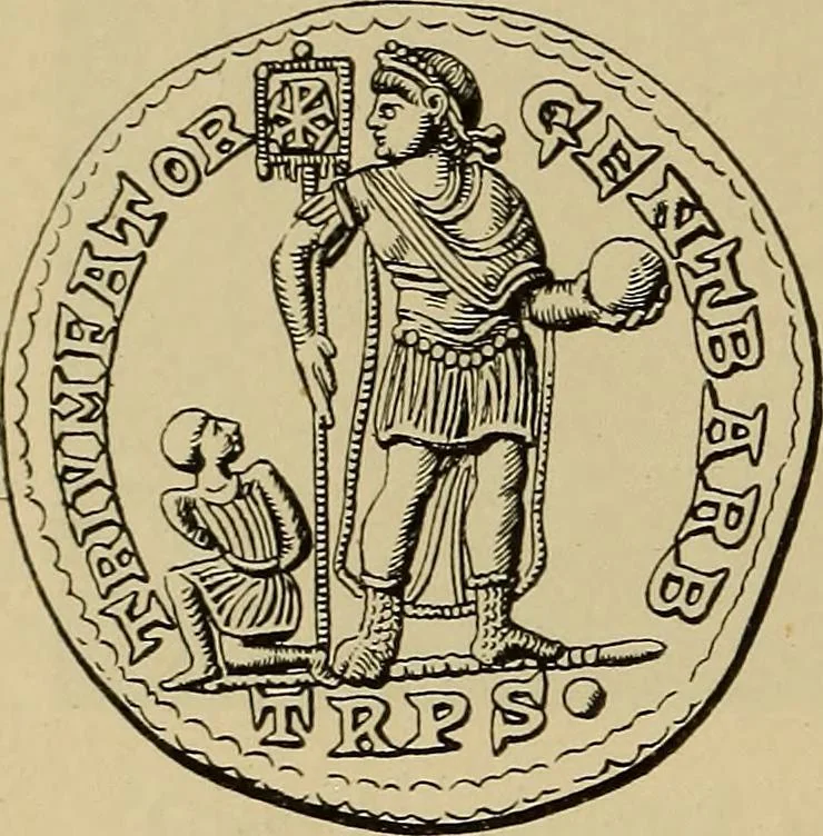 An illustration from Byzantine art and archaeology, 1911, leaf 707