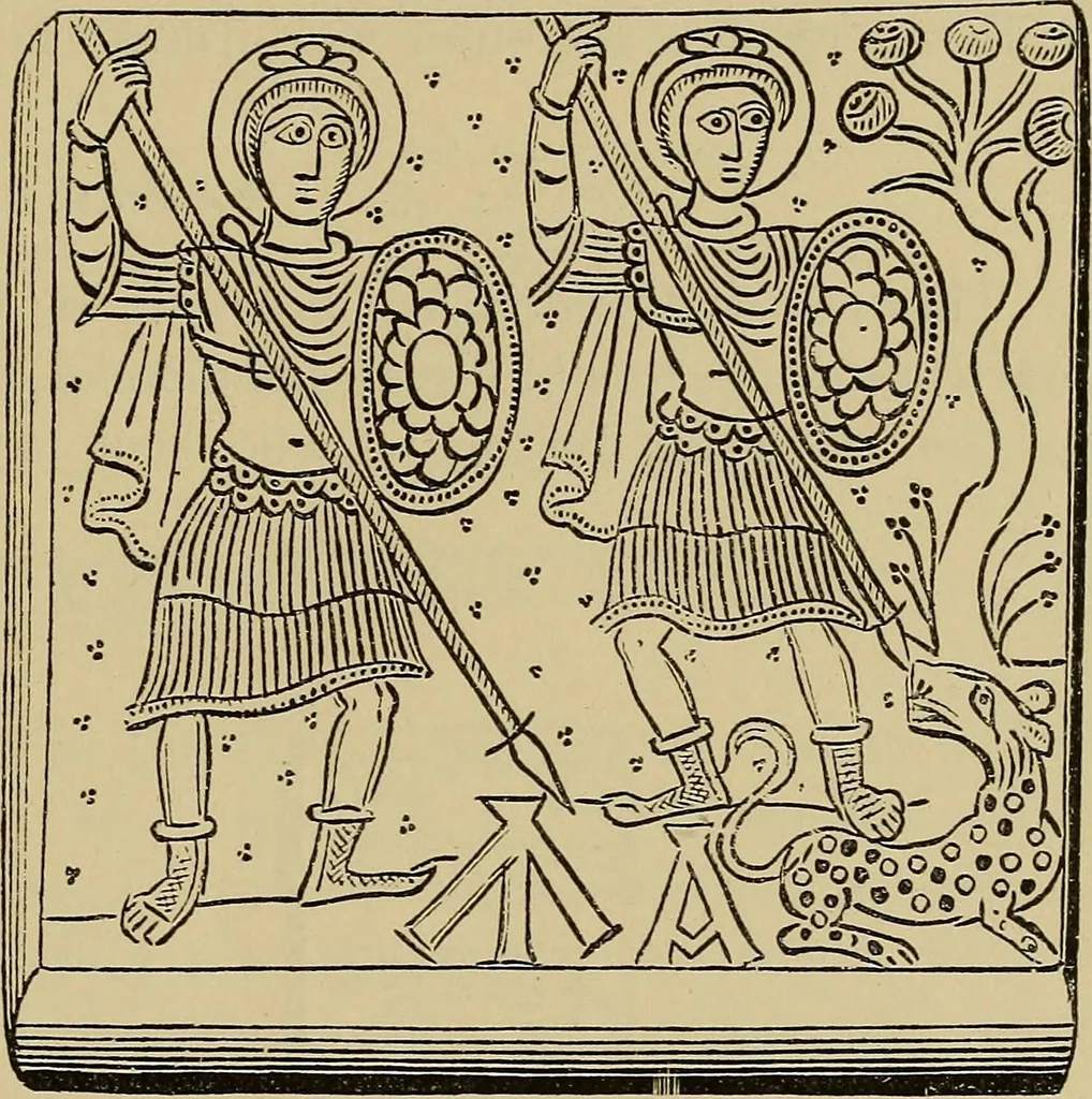 An illustration from Byzantine art and archaeology, 1911, leaf 98