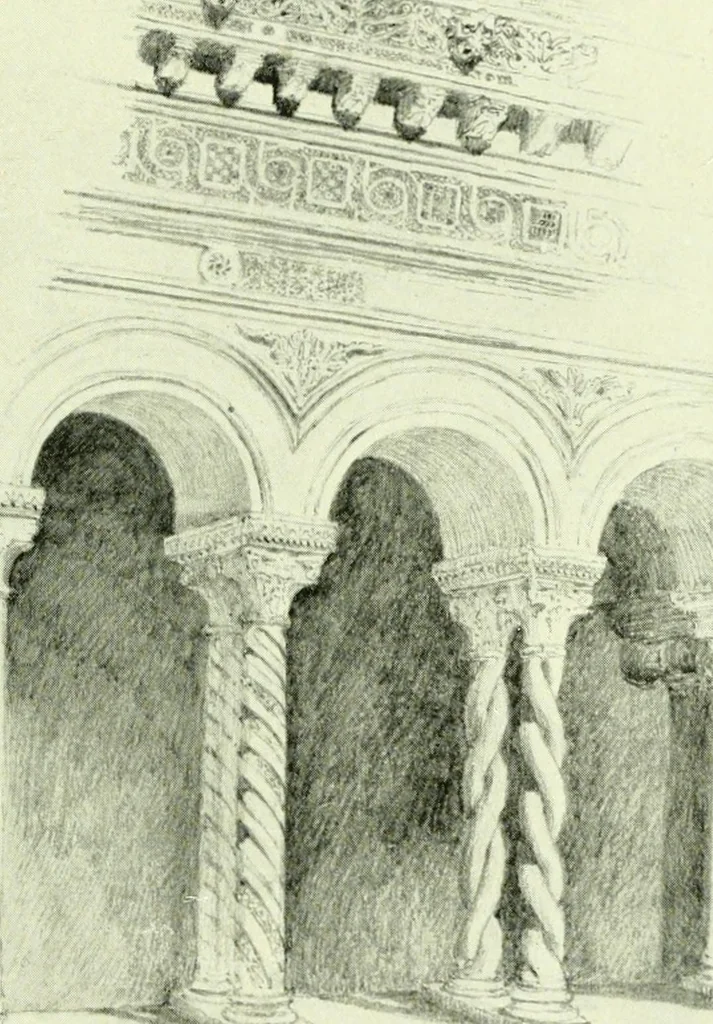An illustration from Byzantine and Romanesque architecture, 1920, leaf 270