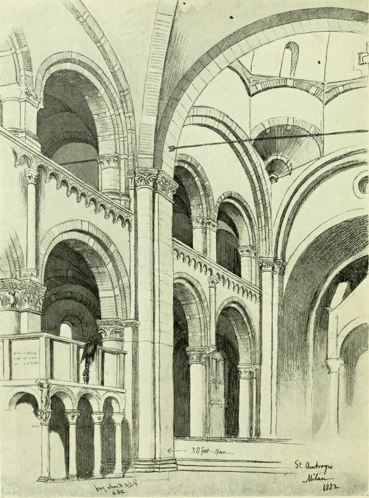 An illustration from Byzantine and Romanesque architecture, 1920, leaf 381