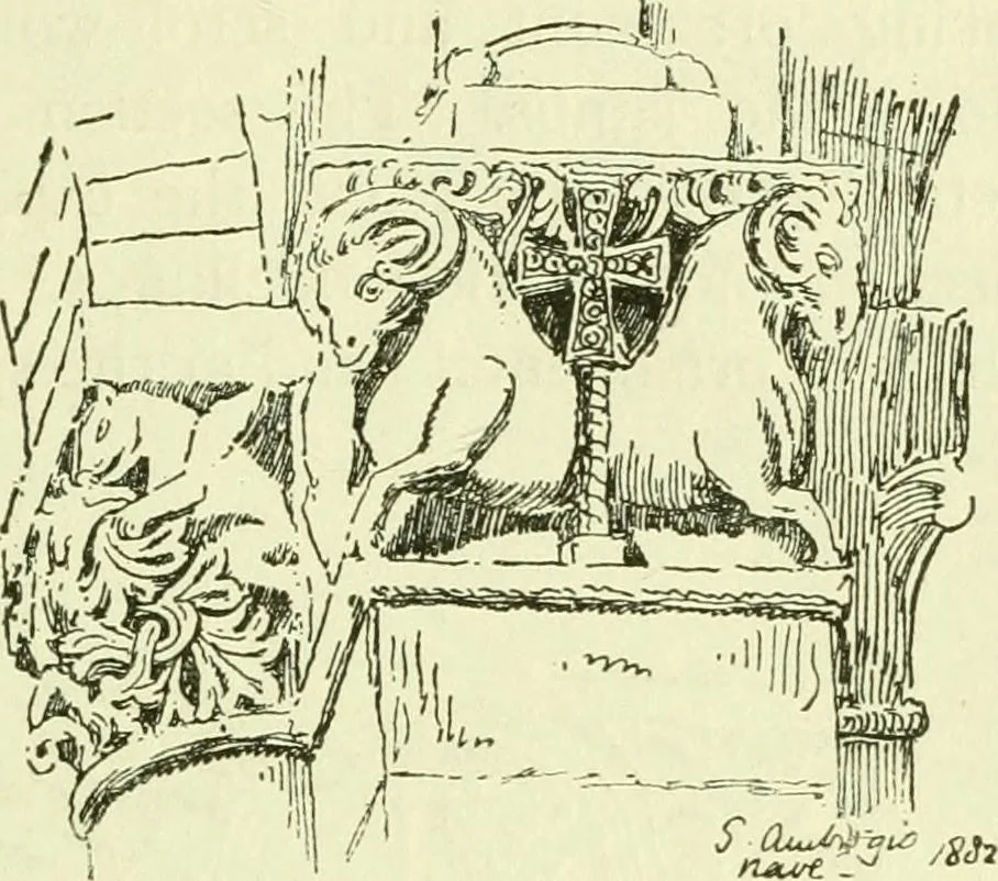 An illustration from Byzantine and Romanesque architecture, 1920, leaf 384