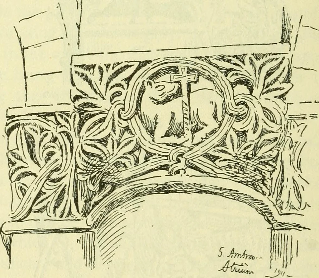 An illustration from Byzantine and Romanesque architecture, 1920, leaf 385