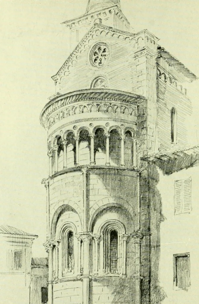An illustration from Byzantine and Romanesque architecture, 1920, leaf 391