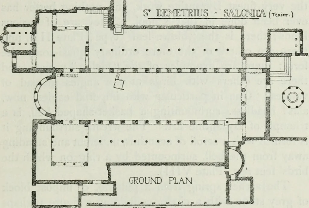 An illustration from Byzantine and Romanesque architecture, 1920, leaf 100