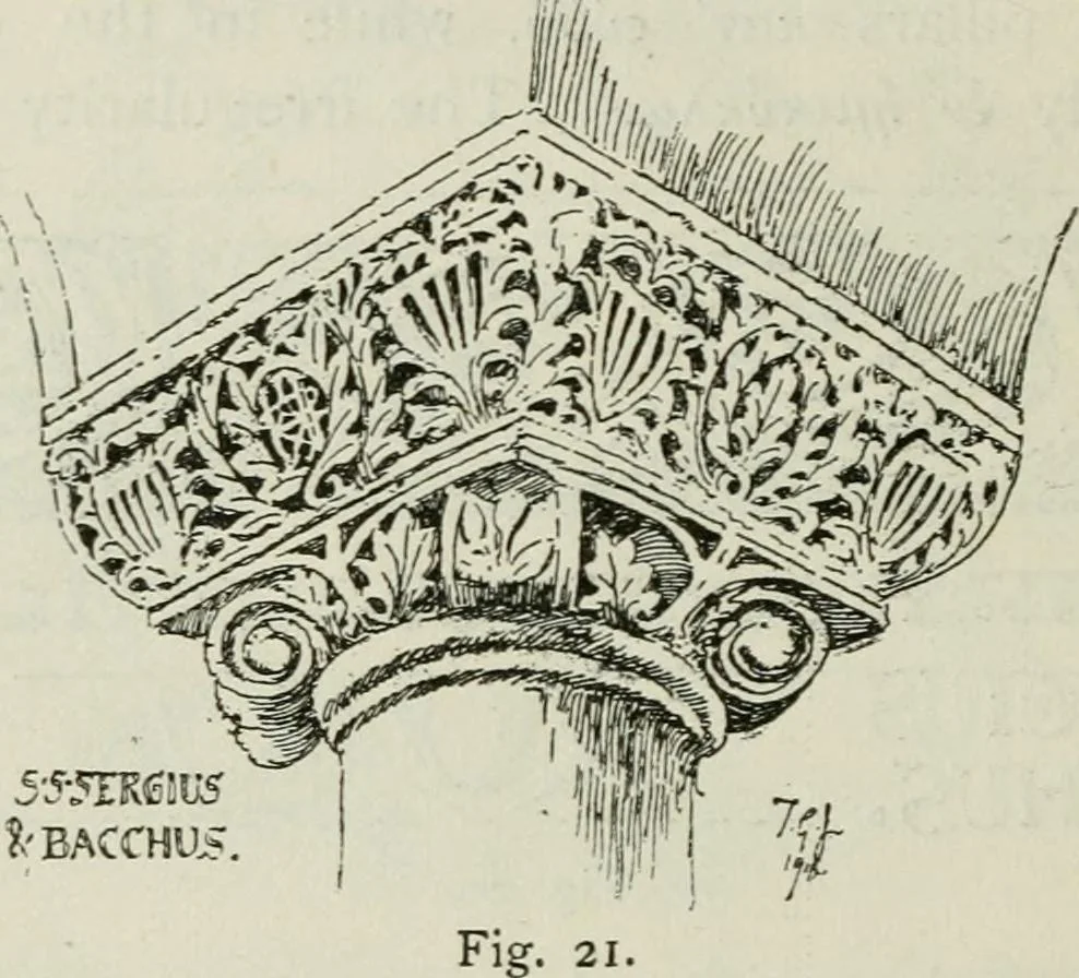 An illustration from Byzantine and Romanesque architecture, 1920, leaf 123