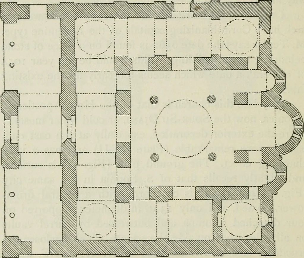 An illustration from Byzantine and Romanesque architecture, 1920, leaf 197