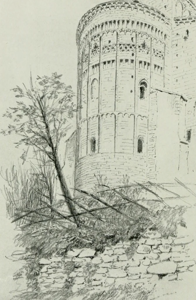 An illustration from Byzantine and Romanesque architecture, 1920, leaf 317