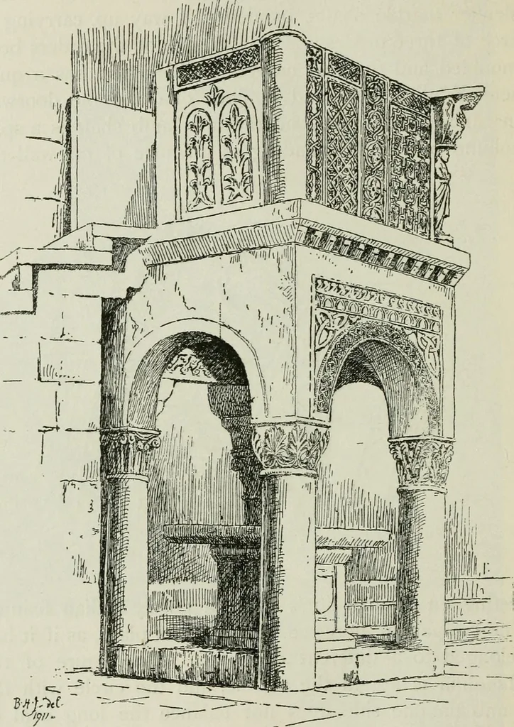 An illustration from Byzantine and Romanesque architecture, 1920, leaf 329
